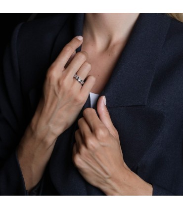 Diamonds and gold ring
