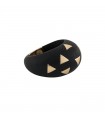 Van Cleef & Arpels wood and gold ring