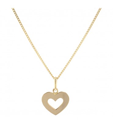 Gold chain pendant