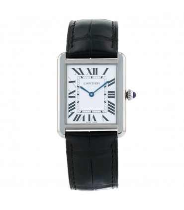 Cartier Tank Solo stainless steel watch