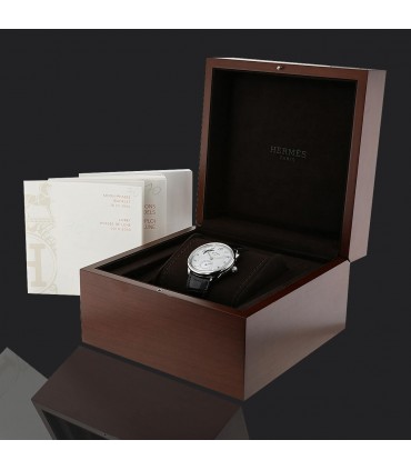 Hermès Arceau stainless steel watch