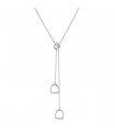 Hermès Etrier gold necklace