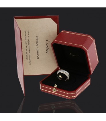 Cartier Trinity Classique diamonds and gold ring