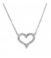 Diamonds and platinum necklace