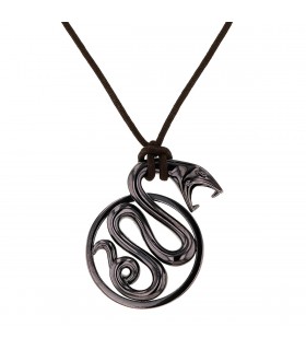 Boucheron Trouble Serpent black silver pendant