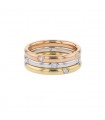 Pomellato Lucciole diamonds and gold ring