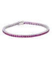 Rubies and gold bracelet
