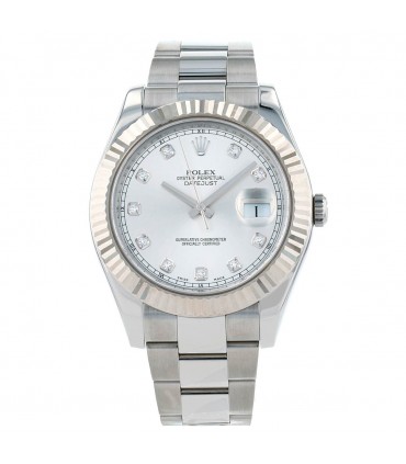 Rolex DateJust II stainless steel and gold watch