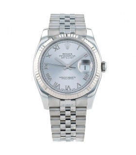 Rolex DateJust stainless steel and gold watch