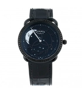 Hermès Arceau Ronde Des Heures stainless steel watch