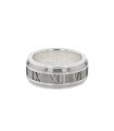 Tiffany & Co. Atlas silver ring