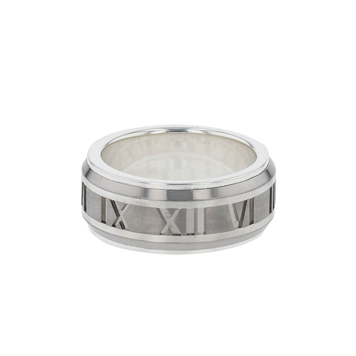 TIFFANY & CO.] Tiffany Atlas Wide Silver 925 21 Men's Ring / Ring A-r –  KYOTO NISHIKINO