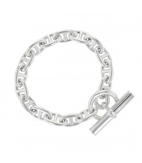 Hermès Chaîne d’Ancre silver bracelet