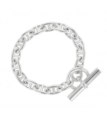 Hermès Chaîne d’Ancre silver bracelet