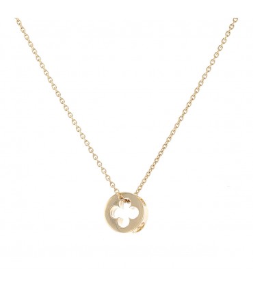 Louis Vuitton Empreinte gold necklace