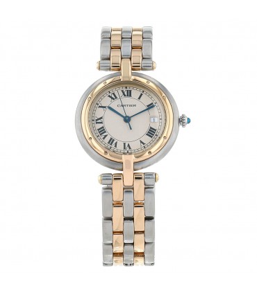 Cartier Panthère stainless steel and gold watch