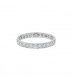 Diamonds and platinum ring