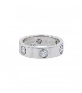 Bague Cartier Love 6 Diamants