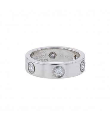 Cartier Love 6 Diamants diamonds and gold ring