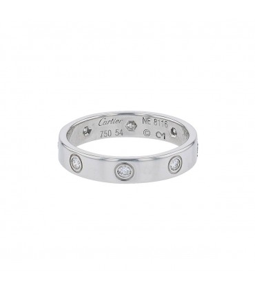 Cartier Love 8 Diamants diamonds and gold ring