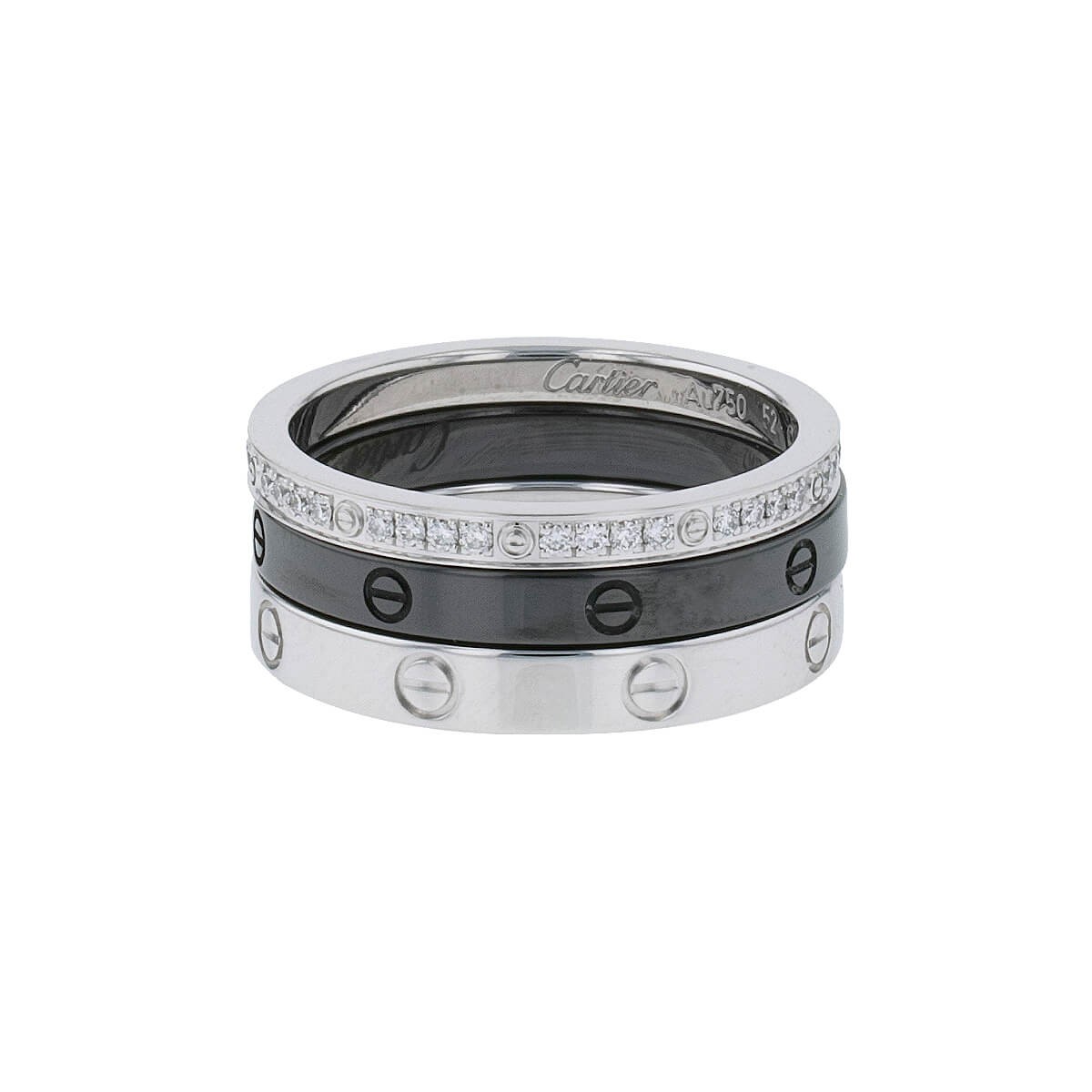 Family Circles Ring 3 Spinners in Sterling Silver by Talisa