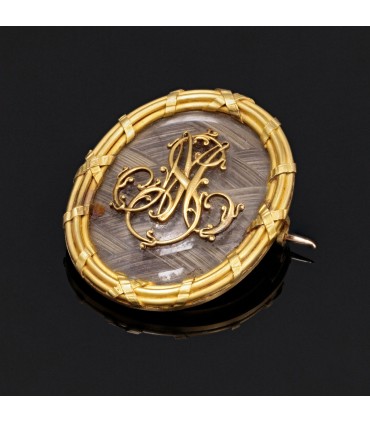 Froment Meurice gold brooch