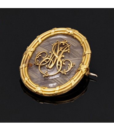 Froment Meurice gold brooch