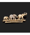 Broche Cartier Famille Eléphant