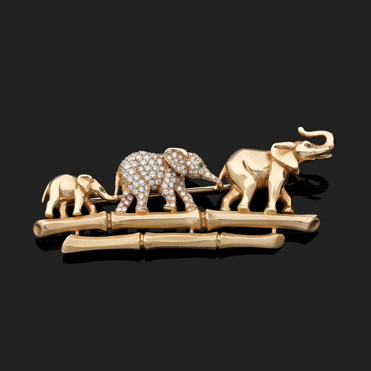 Cartier elephant brooch deals