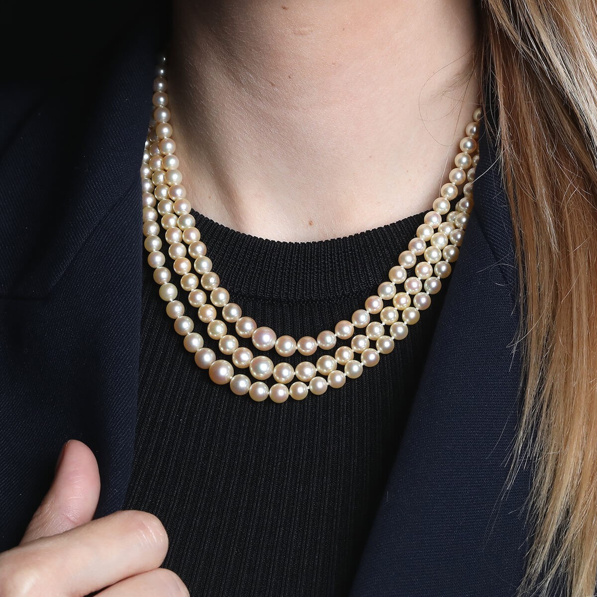 Collier perles de culture - Colliers