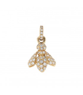 Dior Abeille diamonds and gold pendant