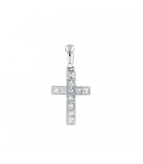 Diamonds and gold pendant