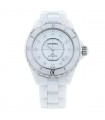 Chanel J12 diamonds, ceramic and stainless steel watch