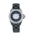 Chanel J12 diamonds, ceramic and stainless steel watch