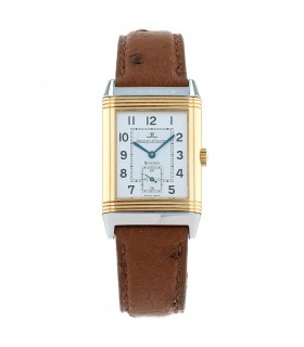 Jaeger Lecoultre Reverso stainless steel and gold watch