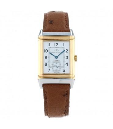 Jaeger Lecoultre Reverso stainless steel and gold watch
