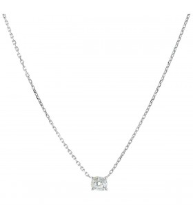 Diamond and gold necklace