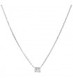 Collier or et diamant - Diamant 0,51 ct