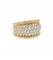 Van Cleef & Arpels Perlée diamonds and gold ring