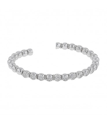 Diamonds and gold bracelet