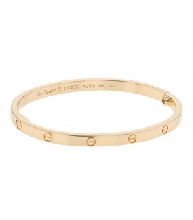 Cartier Love Petit Modèle gold bracelet Size 15