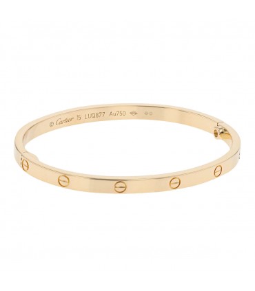 Bracelet Cartier Love Petit Modèle Taille 15