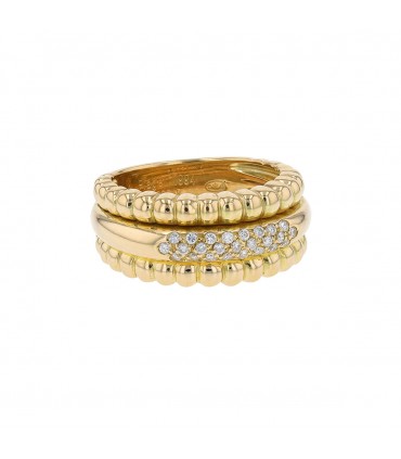 Piaget diamonds and gold ring