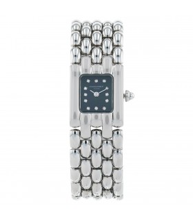 Chaumet Khésis diamonds and stainless steel watch