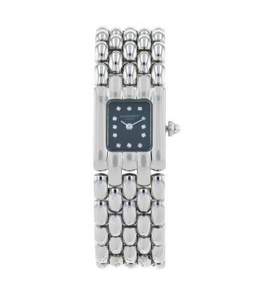 Chaumet Khésis diamonds and stainless steel watch