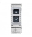 Chanel Code Coco diamond and stainless steel watch