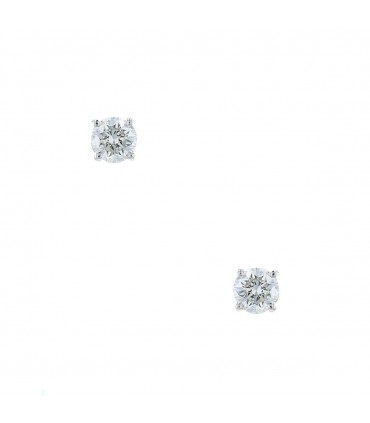 Boucles d’oreilles or et diamants