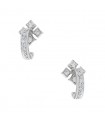 Stone Paris diamonds and gold earrings