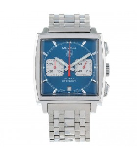Tag Heuer Monaco Steve McQueen stainless steel watch
