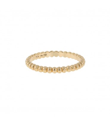Van Cleef & Arpels Perlée Perles d’Or gold ring